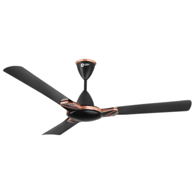 Orient 48 Inch Mozart Ceiling Fan Minimalist Flow Black image