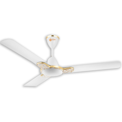 Orient 48 Inch Mozart Ceiling Fan Nature Leaves White image