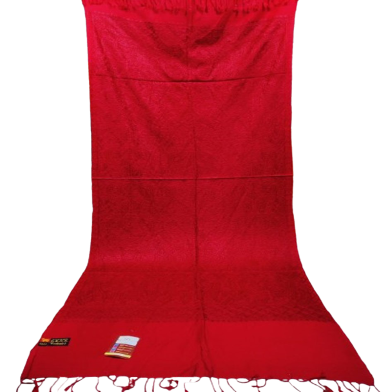 Original Kashmiri Poshmina Shawl For Women Red image