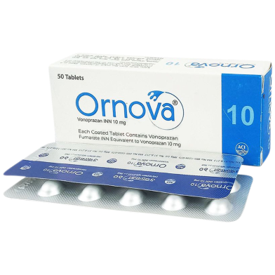 Ornova 10 mg Tablet 10's Strip image