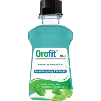 Orofit 0.15 Percent , 0.12 Percent Mouthwash 120 ml Bottle image