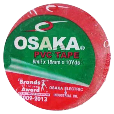 Osaka Tape For Tennis Ball Cricket - Red-1pice image