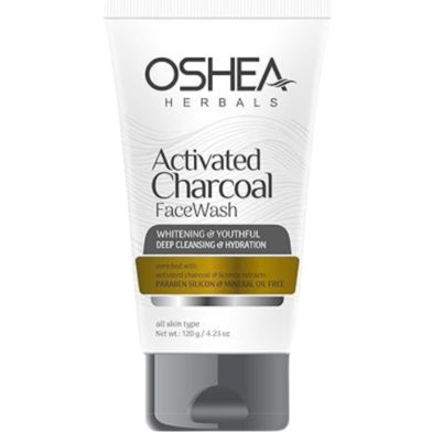 Oshea Herbals Activated Charcoal Face Wash 120g image