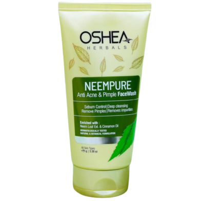 Oshea Herbals Neempure Anti Acne And Pimple Face Wash 100g image