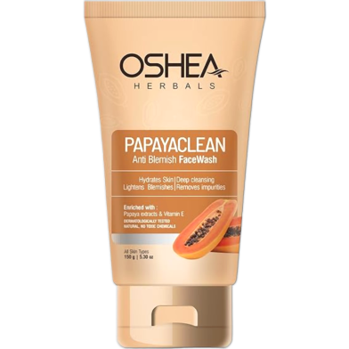 Oshea Herbals Papayaclean Anti Blemishes Face Wash 100ml INDIAN image