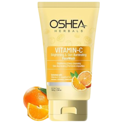 Oshea Herbals Vitamin C Brightening And Skin Illuminating Face Wash 150g image