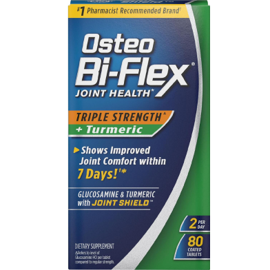 Osteo Bi-Flex Glucosamine With Turmeric 80 Coated Tablets image