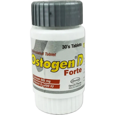 Ostogen D Forte 600 Mg, 400 Iu Tablet 30's Pack image