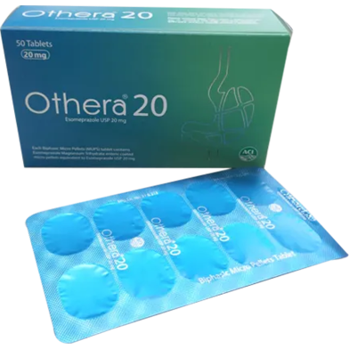 Othera 20 mg Capsule (Delayed Release) 10's Strip image