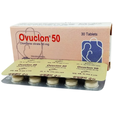 Ovuclon 50mg Tablet 10's Strip image