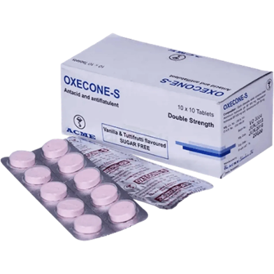 Oxecone-S 400 mg Plus 400 - 10's Strip Tablet image