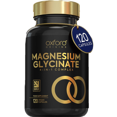 Oxford Advanced Magnesium Glycinate 120 Capsules image