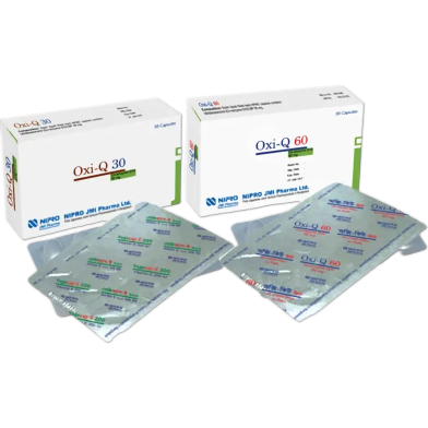 Oxi-Q 30 mg Capsule 10's Strip image