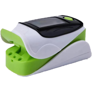 Oximeter Finger Clip Oximeter Finger Pulse Monitor Oxy Saturation Monitor Heart Rate Meter (Any Colour). image