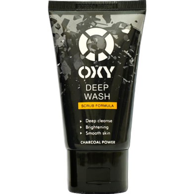 Oxy Deep Wash Charcoal Power For Men 100gm image