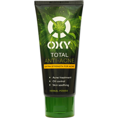 Oxy Total Anti Acne Face Wash For Men 100gm image