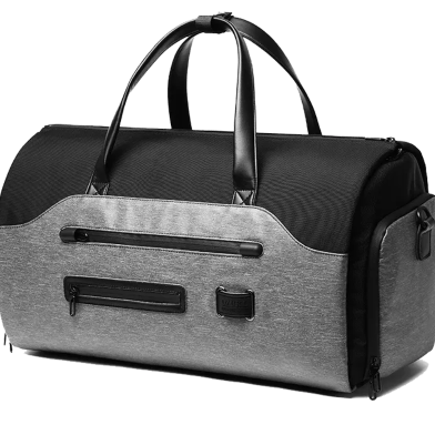 Ozuko 9288 Multifunction Travel and Duffle Bags Shoes Pocket Grey image