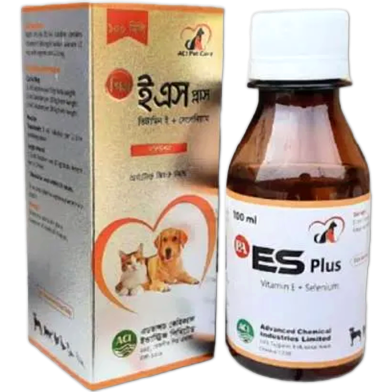 PA-ES Plus For Pet Cats and Dogs 100ml (Vitamin E plus Selenium) image