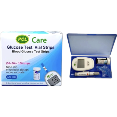 PCL Care Glucose Test Vial Strip-100Pcs image