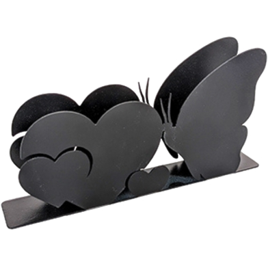 PH Flower and Love Shape Laser-Cut Metal Tissue Holder image