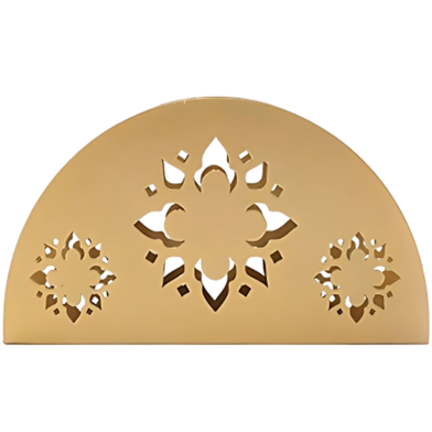 PH Intricate Floral Design Metal Tissue Holder image