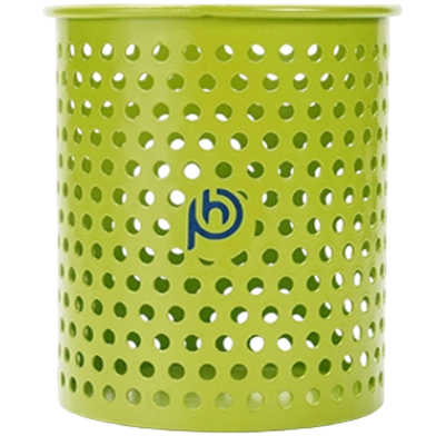 PH Metal PH Green Mesh Round Pen Holder image
