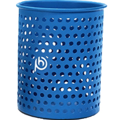 PH Metal PH Navy Blue Dotted Cylinder Pen Holder image