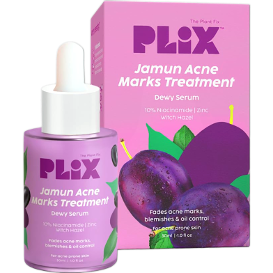 PLIX Jamun Acne Marks Treatment 10Percent Niacinamide Face Serum-30ml image
