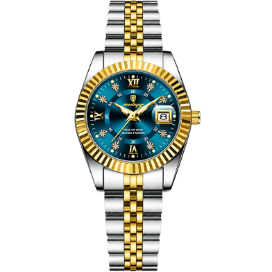 POEDAGAR 910 Luxury Ladies Watch Stainless Steel Quartz Elegant Watch For Women image