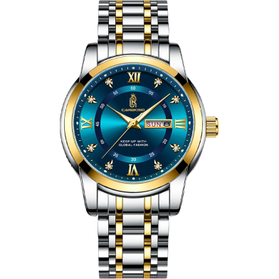 POEDAGAR 936 Fashion Luminous Quartz Watch For Men image