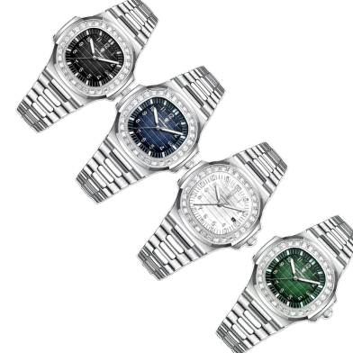POEDAGAR Luxury Square Men's Wristwatch image