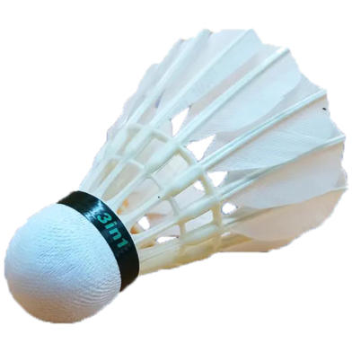 PRO PETREL Feather For Badminton Shuttle Cocks (cock_feather_3pc) image