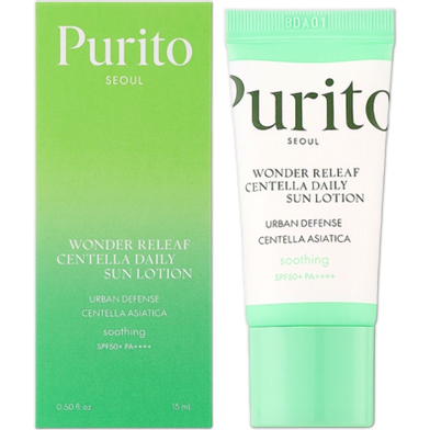 PURITO SEOUL Wonder Releaf Centella Daily Sun Lotion 15ml image
