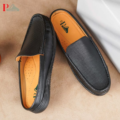 Pa-Your Shoe Black Dice Half Loafer image