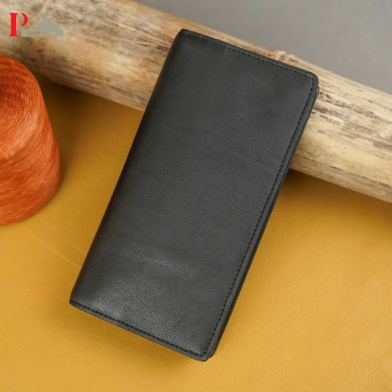 Pa-Your Shoe Premium Black Zipper Wallet image