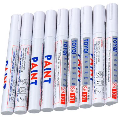 White Paint Marker Pen-2 Pcs image