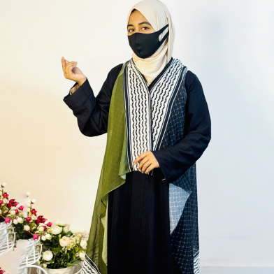 Palestine Flag Keffiyeh Koti image