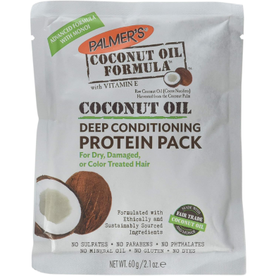 Palmers Coconut Oil Protein Pack 60 gm image