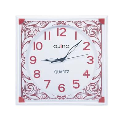 Panama Wall Clock With Digit Square-Black image