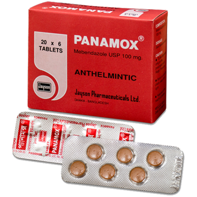 Panamox 100 mg - 6's Strip Chewable Tablet image