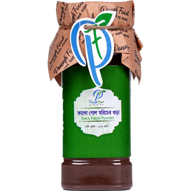 Panash Food Black Pepper Powder (Kalo Moricher Gura) - 100 gm image