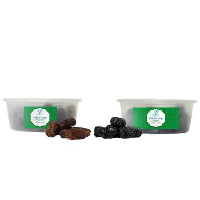 Panash Food Dates Package (Mariam And Ajwa Dates)-500gm image