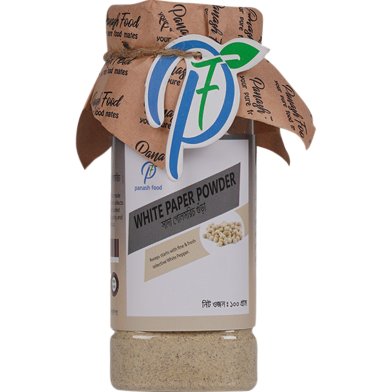 Panash Food White Pepper Powder (Sada Gol morich Gura) - 100 gm image