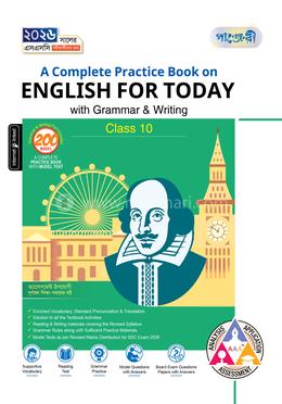 Panjeree A Complete Practice Book on English for Today With Grammar and Writing - SSC 2026 image
