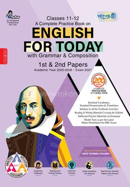 Panjeree A Complete Practice Book on English for Today with Grammar Composition 1st 2nd Papers (Classes 11-12/HSC)