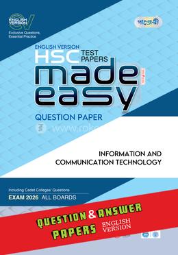Panjeree Information & Communication Technology (ICT) - HSC 2026 Test Papers Made Easy (Question + Answer Paper) - English Version