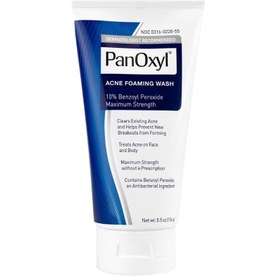 Panoxyl Acne Foaming Wash Benzoyl Peroxide 10 Percent Maximum Strength -294897554 image