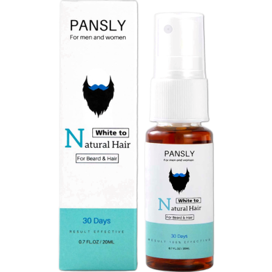 Pansly Generic Men White to Natural Hair and Beard Loss- 20ml image