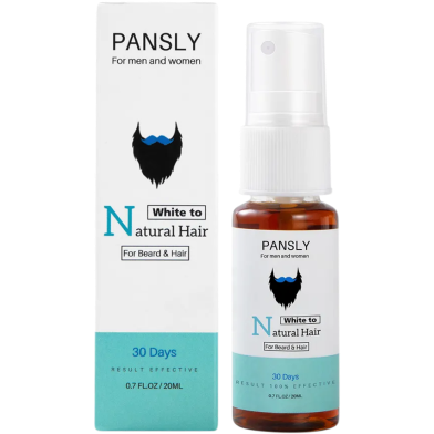 Pansly White To Natural Hair And Beard 20ml image