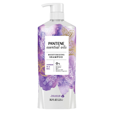 Pantene Essential Oils Moisturizing Shampoo - 1.13L image